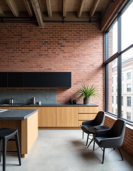 Minimalistisches Loft Design in Wien